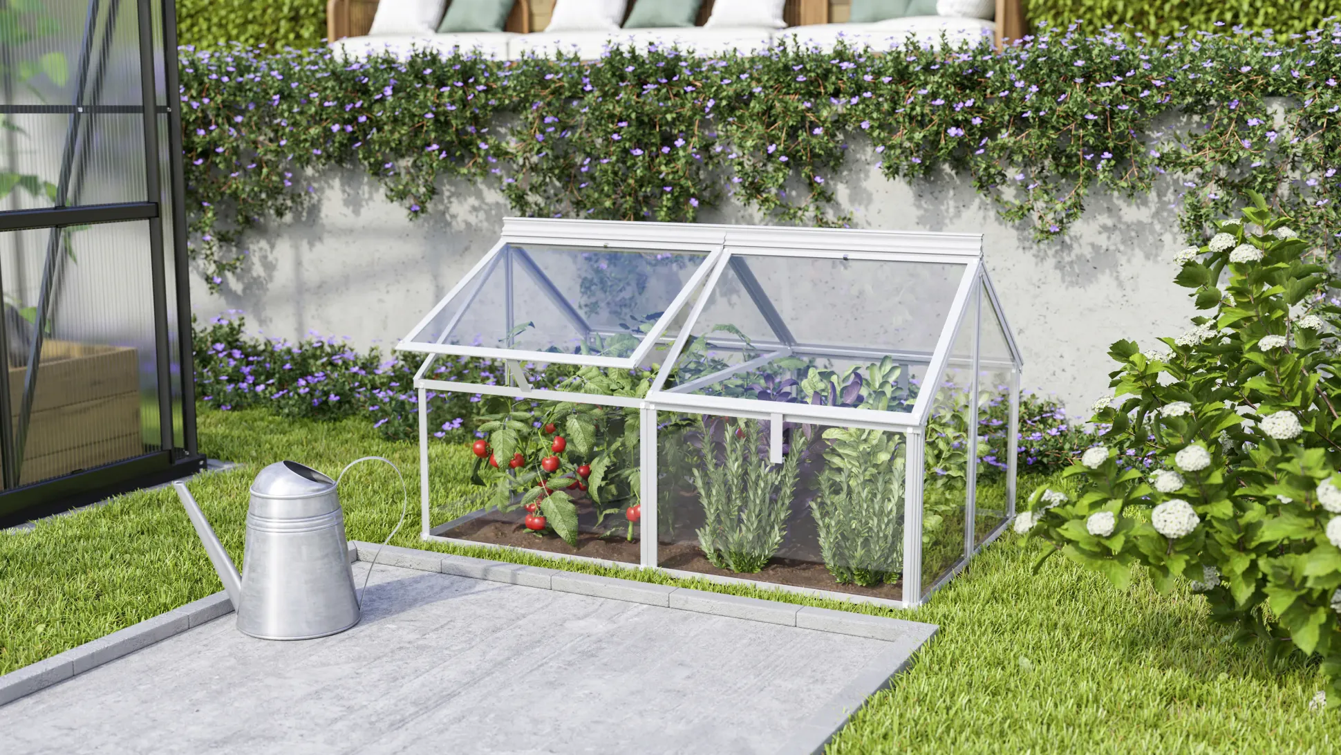Vitavia Frühbeet Gaia Jumbo ESG 119 x 83 x 72 cm
