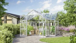 Vitavia Gewächshaus Campus Alu 3,83 x 3,83 x 2,54 m