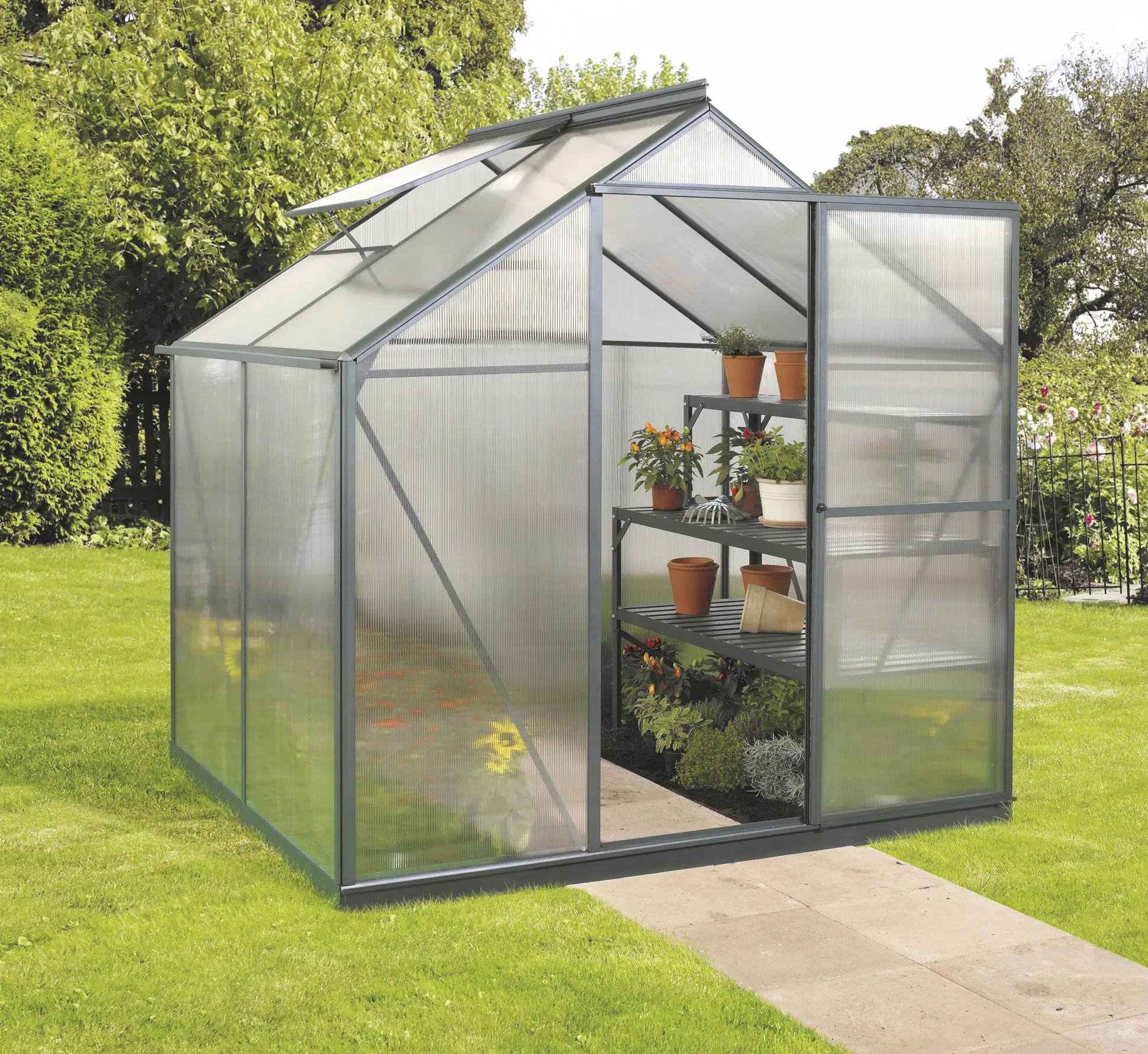 Vitavia Gewächshaus Eos 3100 190 x 153 cm 6 mm HPK