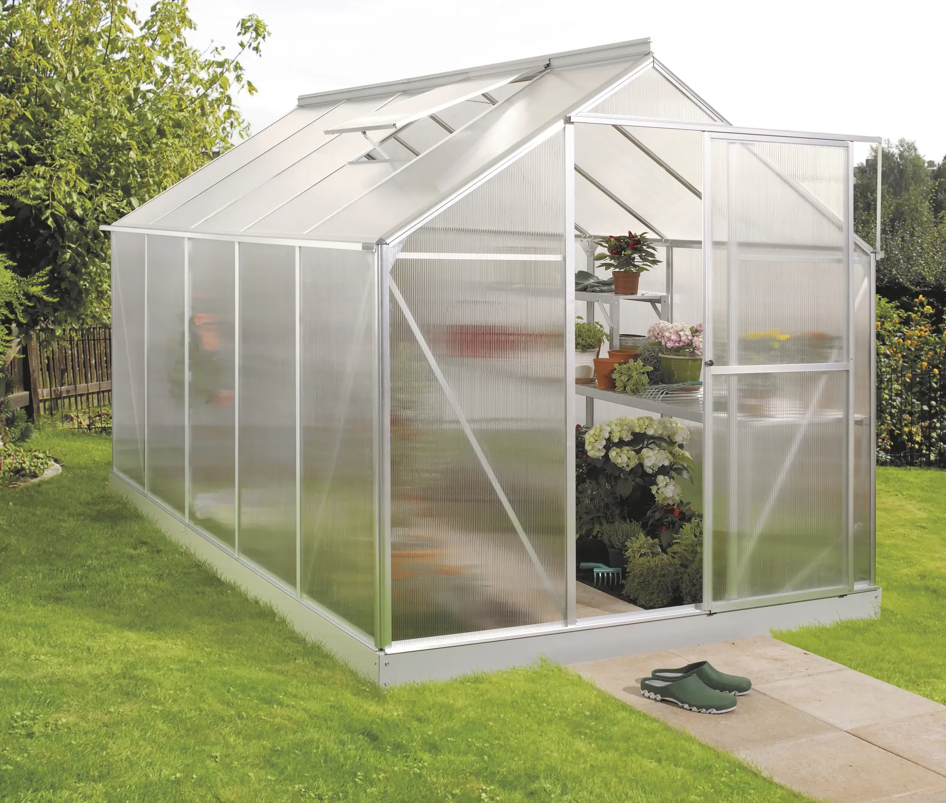 Vitavia Gewächshaus Eos 7500 190 x 375 cm 4 mm HPK