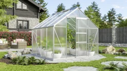 Vitavia Gewächshaus Merkur 6700 254 x 254 cm 4 mm HPK