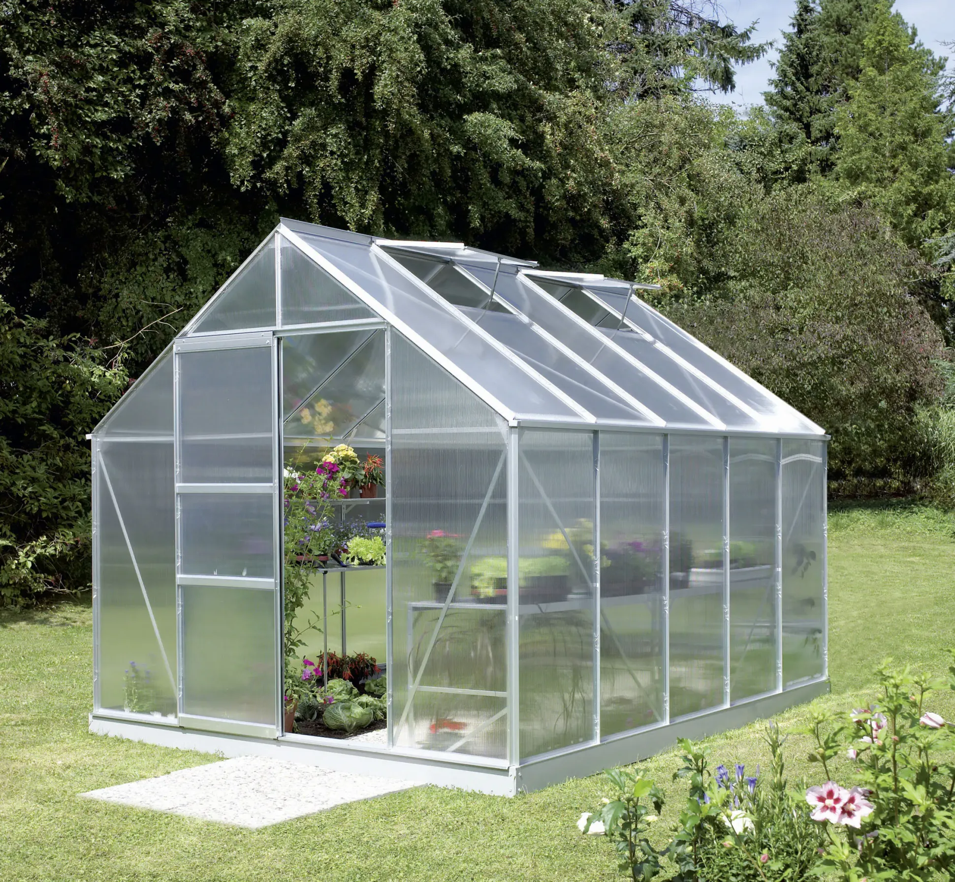 Vitavia Gewächshaus Merkur 8300 254 x 317 cm 4 mm HPK