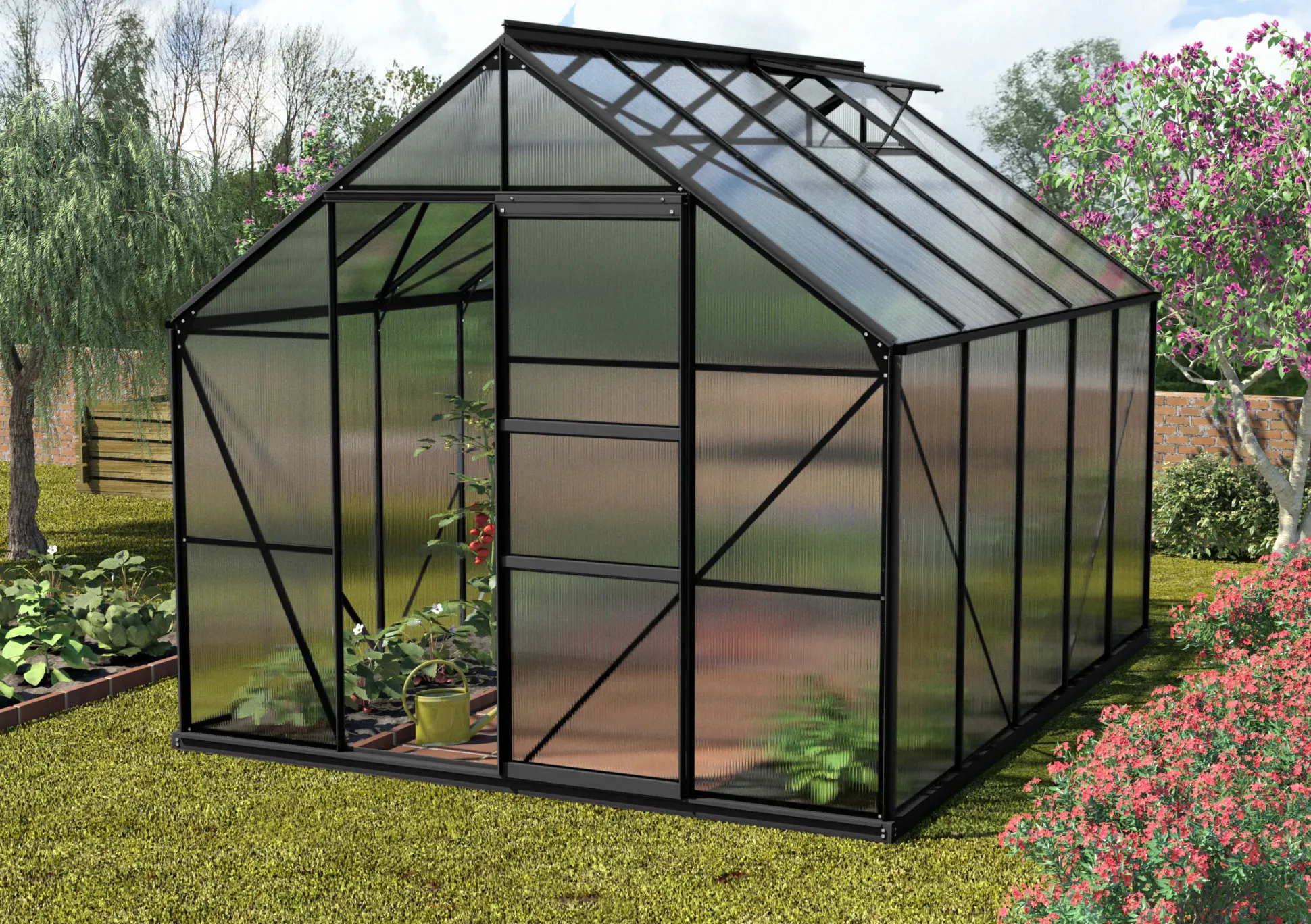 Vitavia Gewächshaus Merkur 8300 254 x 317 cm 6 mm HPK