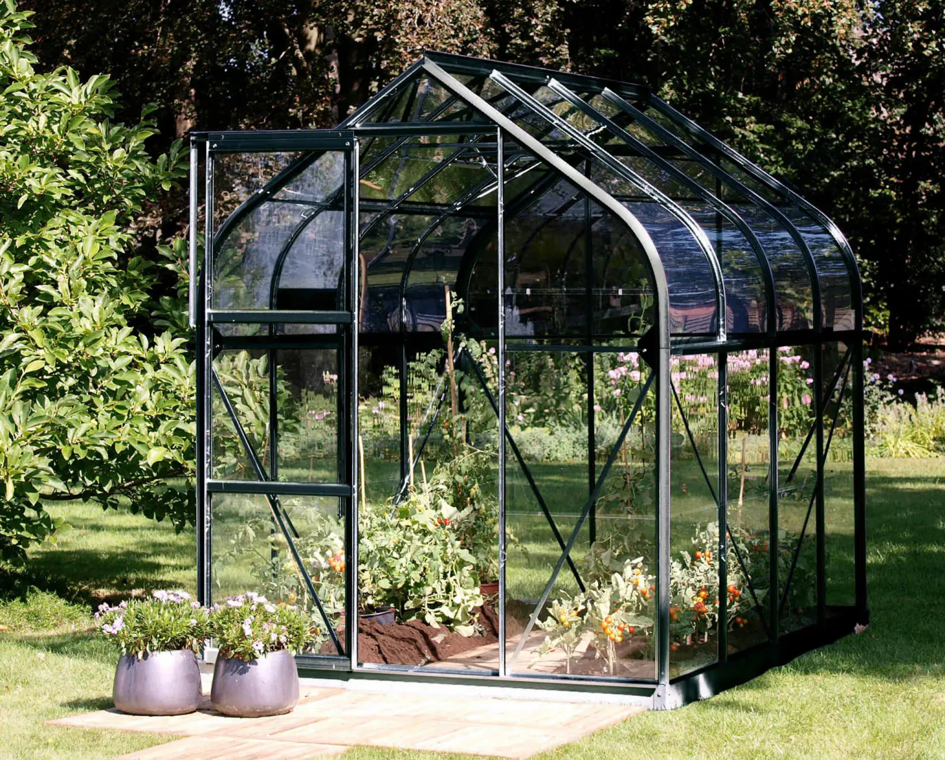 Vitavia Gewächshaus Orion 5000 202 x 257 cm 3 mm ESG