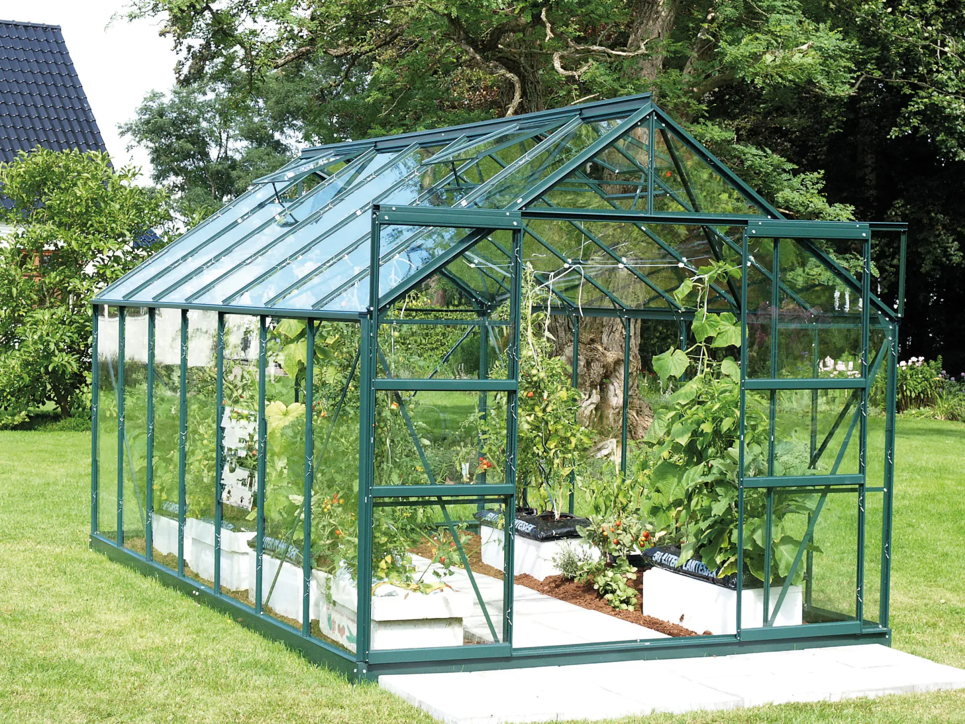 Vitavia Gewächshaus Uranus 11500 ESG 3 mm 254 x 441 cm