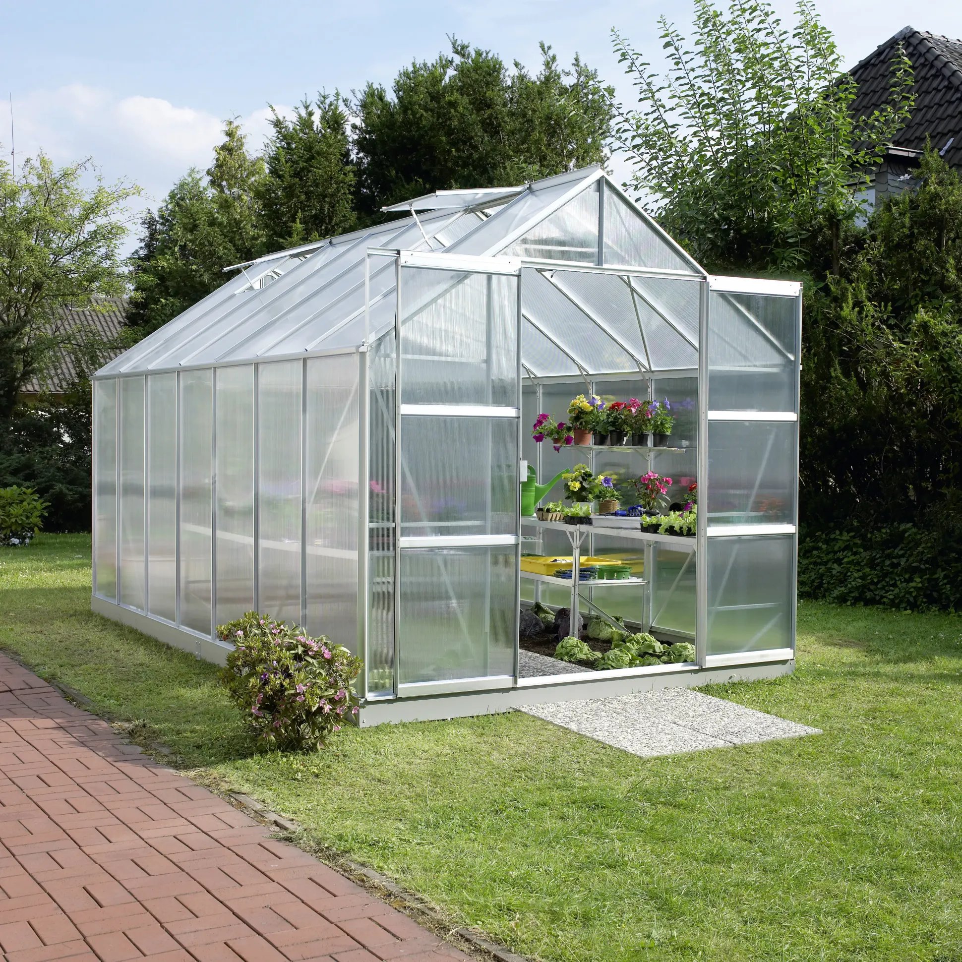 Vitavia Gewächshaus Uranus 11500 HPK 6 mm 254 x 441 cm