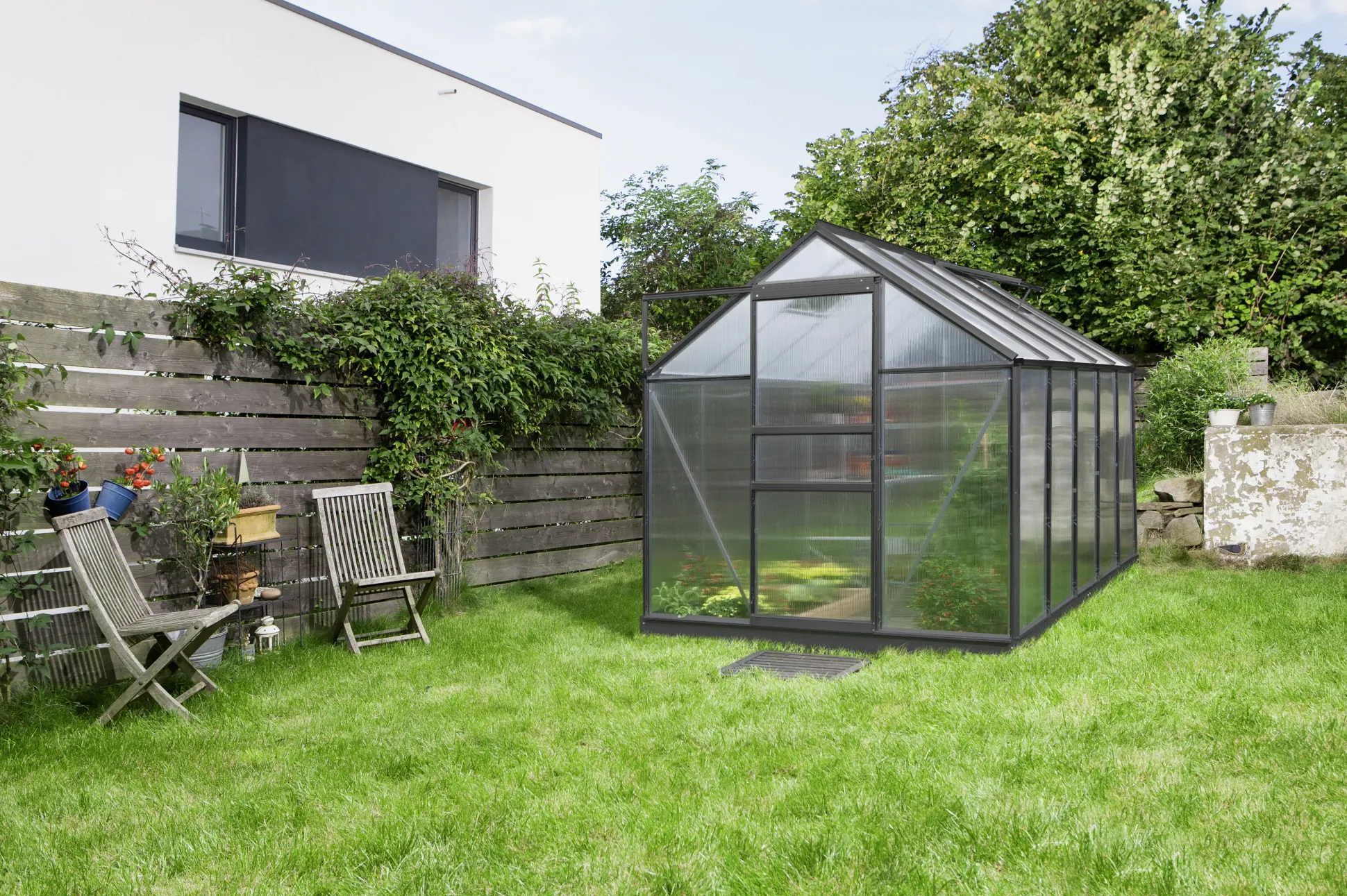 Vitavia Gewächshaus Venus 6200 192 x 317 cm 6 mm HPK