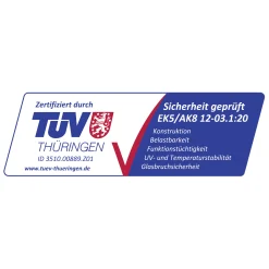 Vitavia Gewächshaus Venus 6200 192 x 317 cm 3 mm ESG