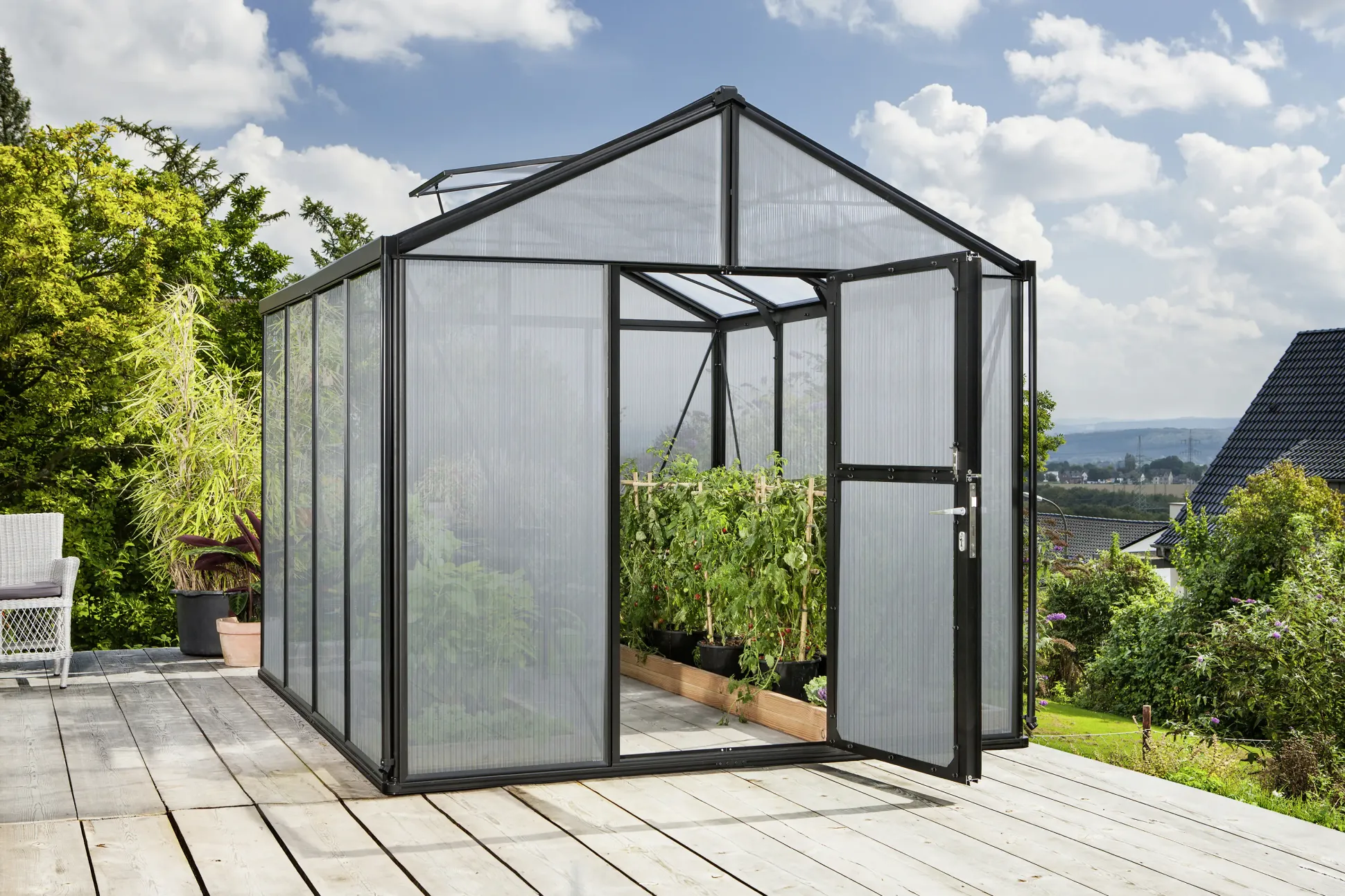Vitavia Gewächshaus Zeus 8100 HPK 10 mm 256 x 314 cm