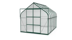 Vitavia Gewächshaus-Set Dione 9900 HKP 4 mm smaragd 254 x 378 cm