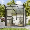 Vitavia Gewächshaus-Set Fokus 4450 HKP 6 mm schwarz 192 x 192 cm
