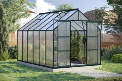 Vitavia Gewächshaus-Set Uranus 9900 HKP 4 mm smaragd 254 x 379 cm