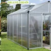 Vitavia Gewächshaus-Set Zeus 10000 HKP 10 mm alu 266 x 398 cm