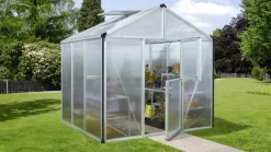 Vitavia Gewächshaus-Set Zeus 6200 HKP 16 mm alu 266 x 249 cm