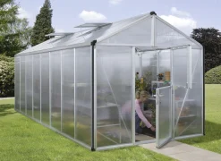 Vitavia Gewächshaus-Set Zeus 15700 HKP 10 mm alu 266 x 621 cm