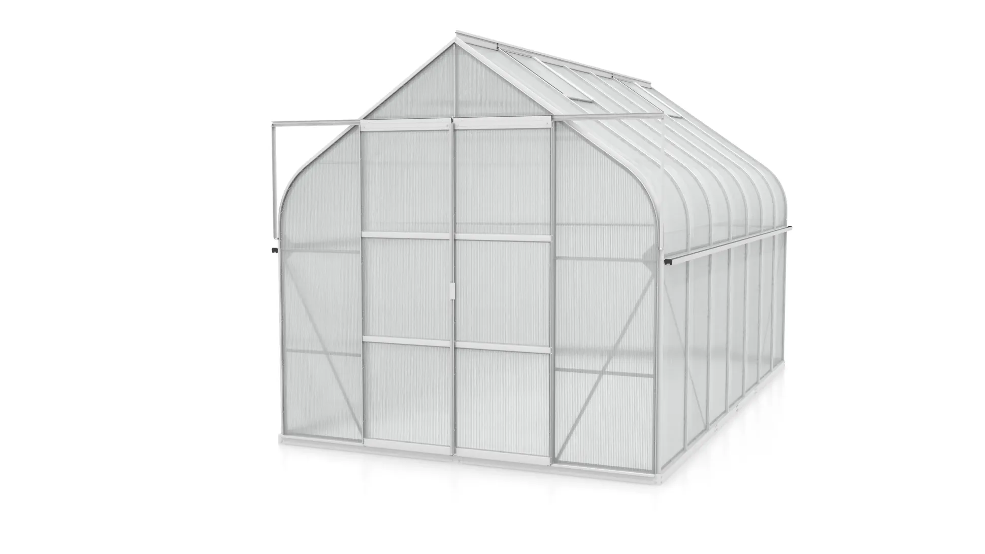 Vitavia Gewächshaus-Set-Set Dione 11500 HKP 4 mm alu 254 x 441 cm