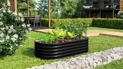 Vitavia Hochbeet Terra 401 162 x 82 x 40 cm schwarz