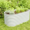 Vitavia Hochbeet Terra Basic 82 x 162 x 63 cm aluminium