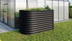 Vitavia Hochbeet Terra Basic 82 x 162 x 86 cm schwarz