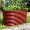 Vitavia Hochbeet Terra Basic 82 x 162 x 86 cm rubin