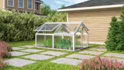 Vitavia Hochfrühbeet Zola 89 x 124 x 71 cm 4 mm HPK