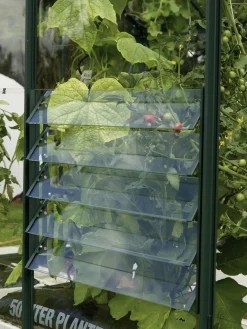 Vitavia Lamellen-Wandfenster 61 x 45 cm smaragd