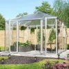 Vitavia Premium-Gewächshaus Minos 10200 317 x 322 cm 3 mm ESG