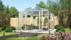 Vitavia Premium-Gewächshaus Minos 10200 317 x 322 cm 3 mm ESG
