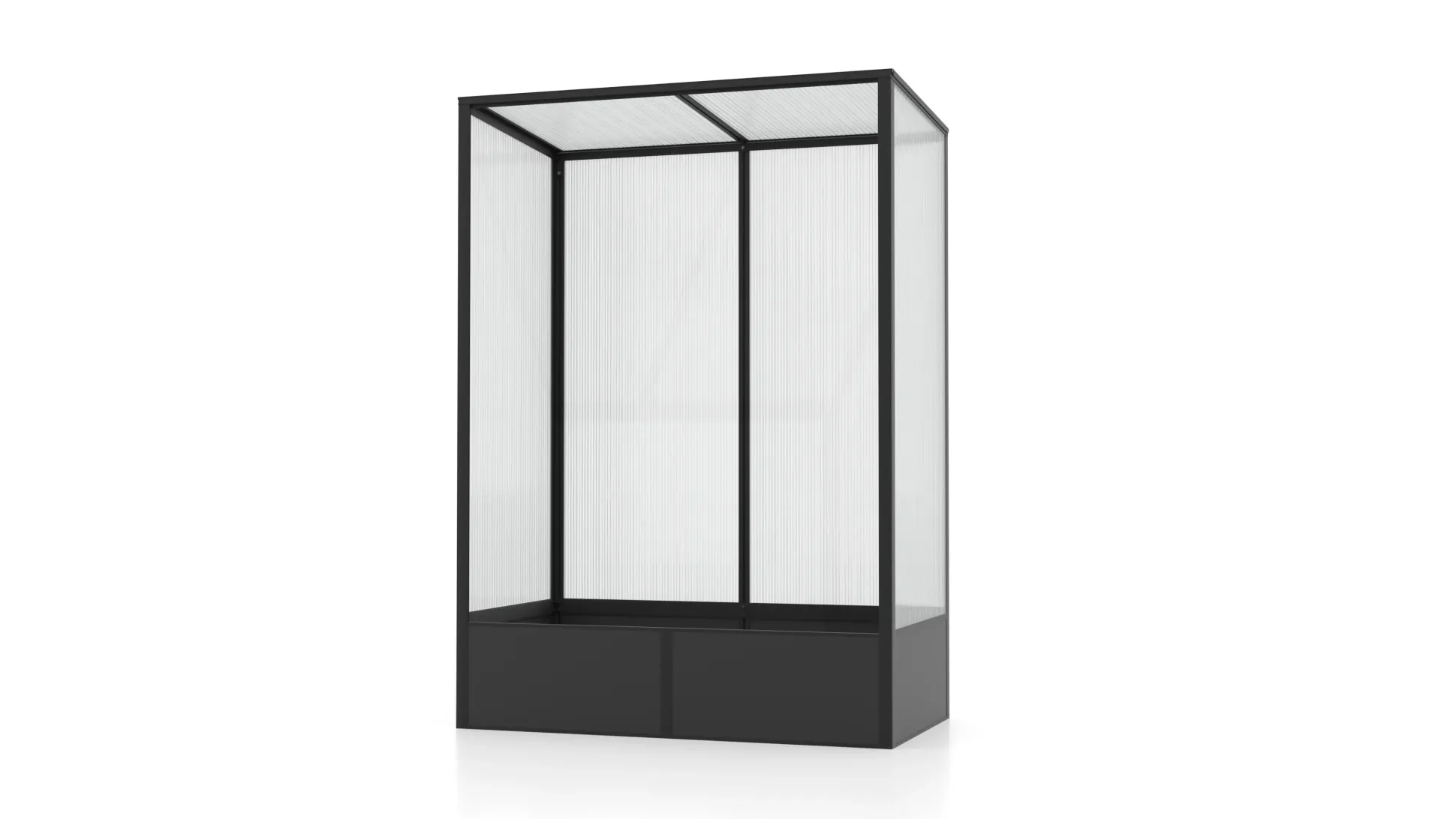 Vitavia Tomatenhaus Napoli 900 HKP 4 mm schwarz 131 x 68 cm