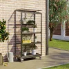 Vitavia Zusatzregal für Balkongewächshaus 79 x 40 cm schwarz