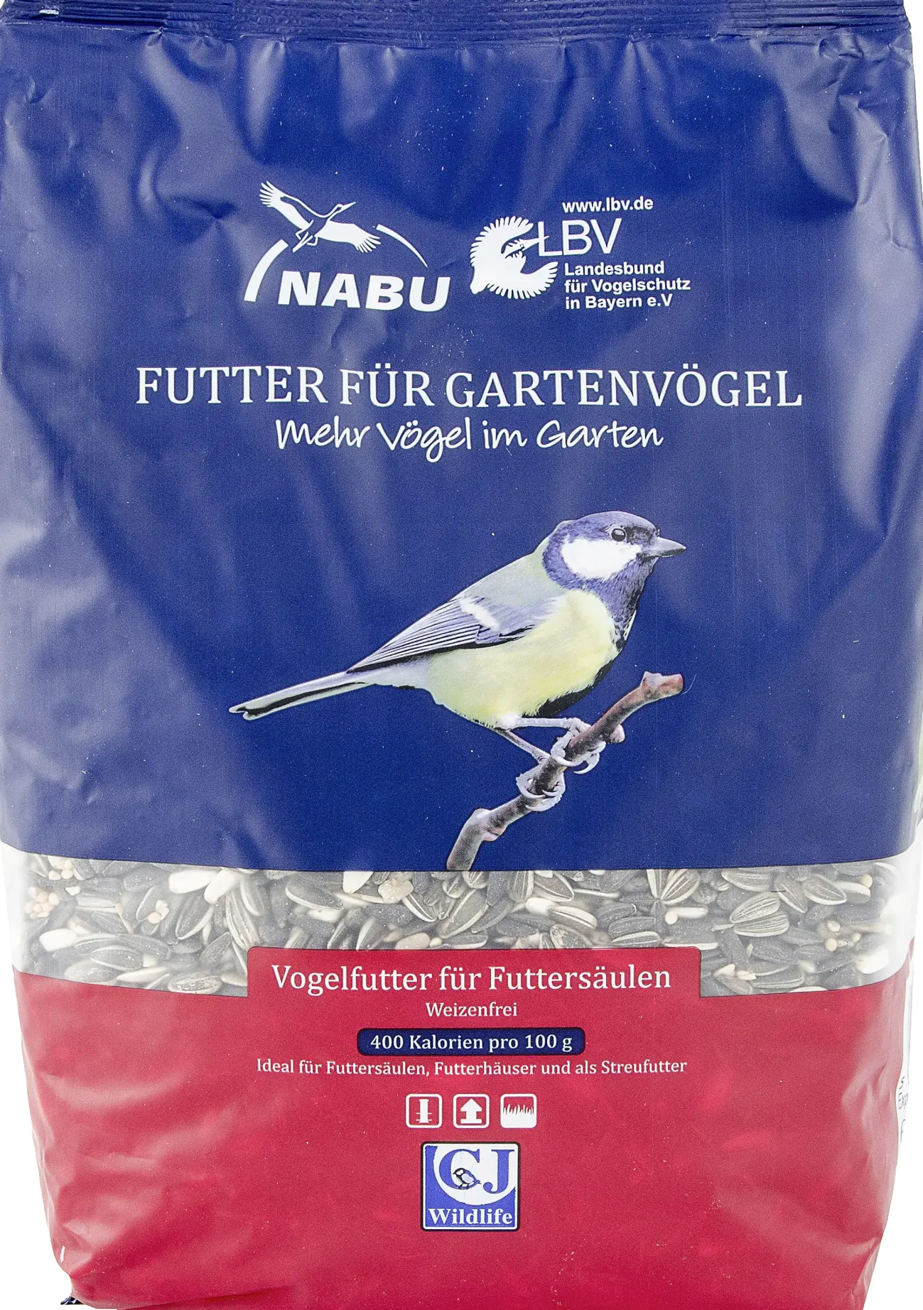 Vogelfutter für Futtersäulen 1,75 kg