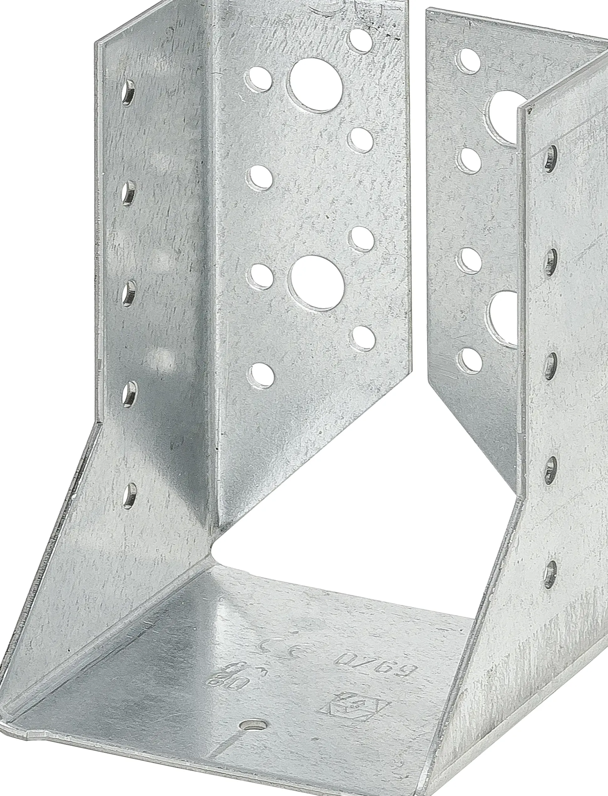 Vormann Balkenschuhe Typ B sendzimir verzinkt 80 x 120 mm