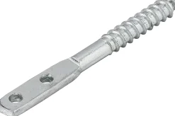 Vormann Flechtzaunbeschläge verzinkt 85 x 45 x 15 mm