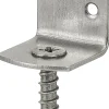 Vormann Flechtzaunbeschläge 32 x 30 x 38 mm