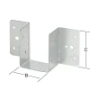 Vormann Leichte Balkenschuhe sendzimir verzinkt 40 x 70 mm