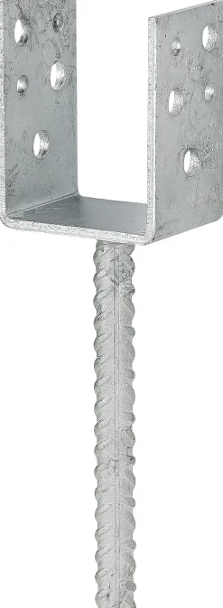 Vormann Leichte Stützenschuhe feuerverzinkt 71 x 50 x 80/230 mm