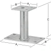 Vormann Podest-Stützenschuhe feuerverzinkt 150/80 x 70 x 132 mm
