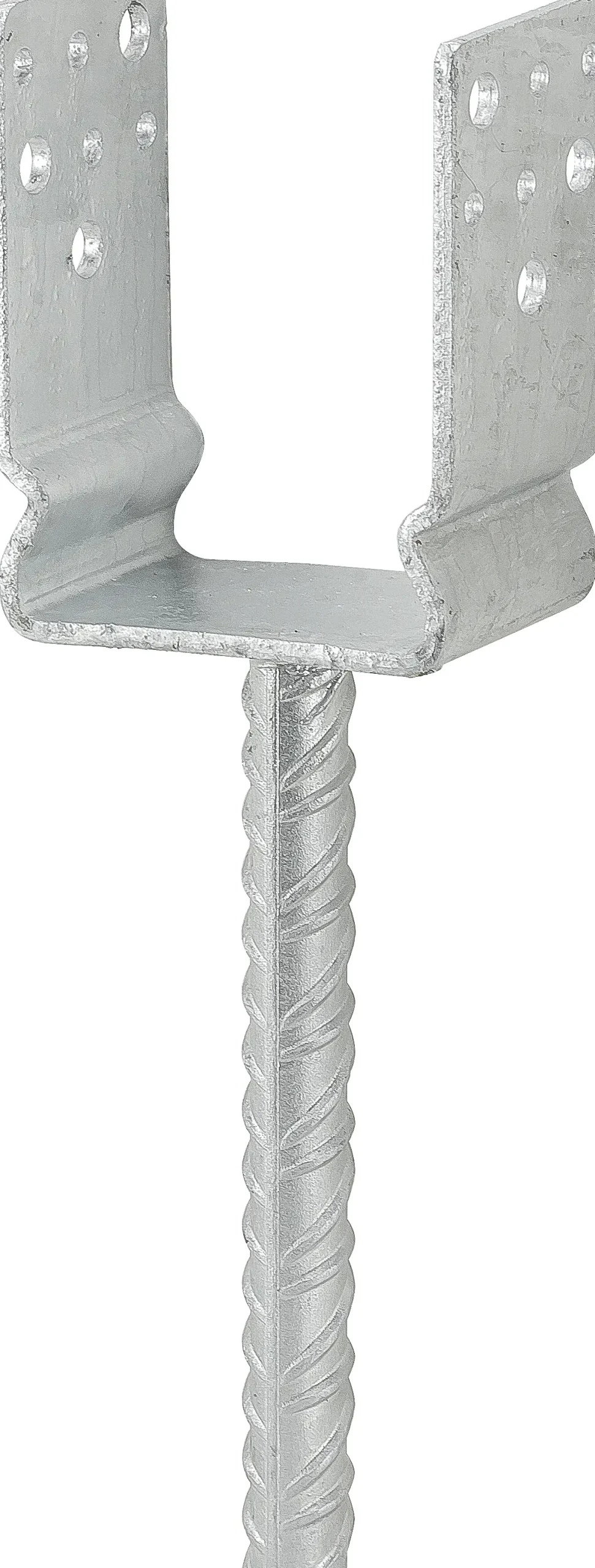 Vormann Schwere Stützenschuhe feuerverzinkt 101 x 60 x 125/325 mm