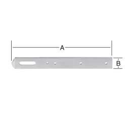 Vormann Stallanwürfe verzinkt 250 x 32 mm