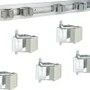 Wagner Gerätehalterleiste mit 5 Halter ausziehbar 60-110 cm
