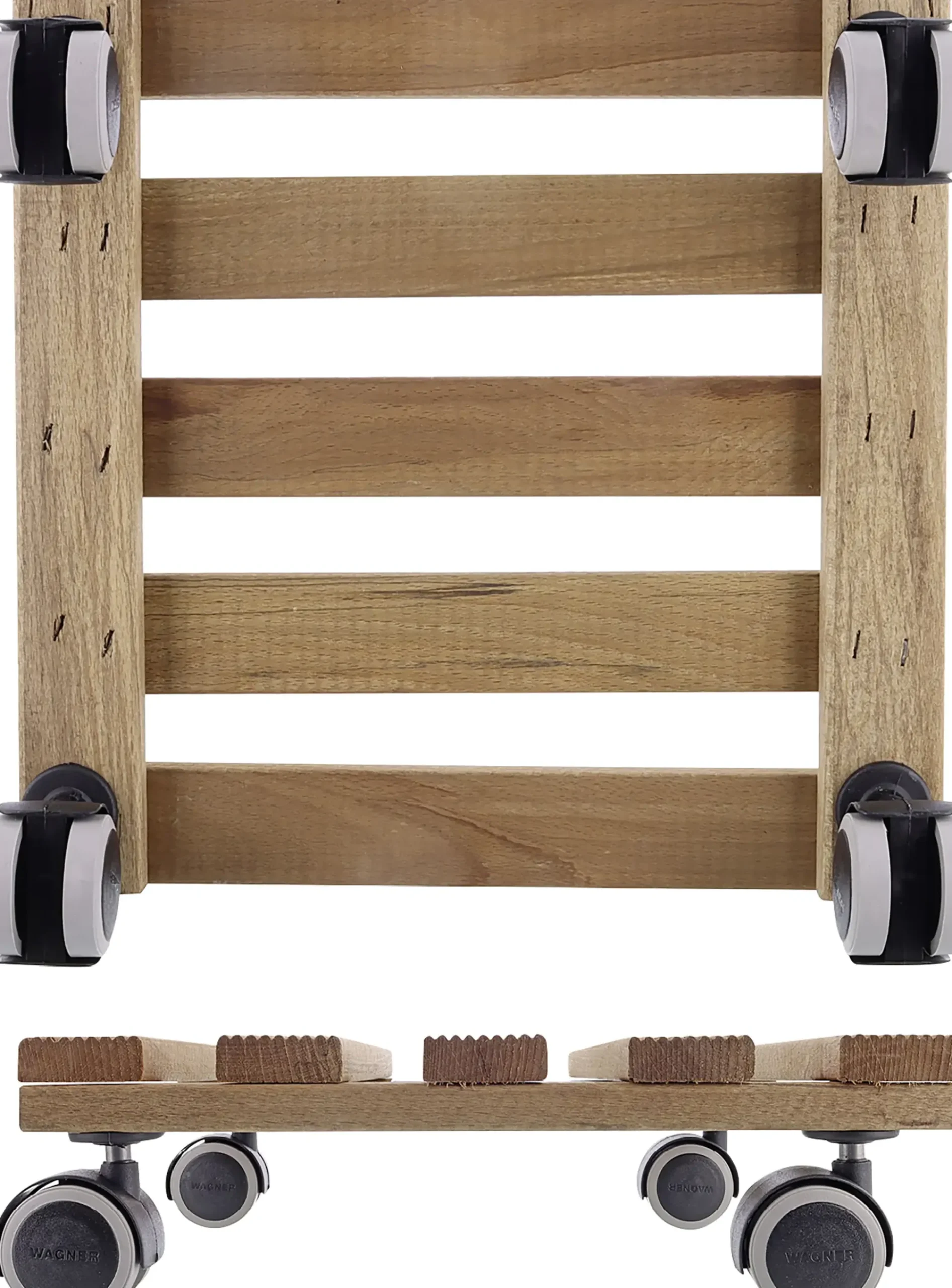 Wagner Multiroller Holz 28 x 28 cm braun