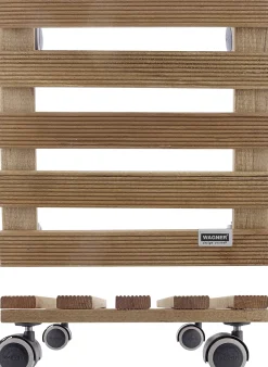 Wagner Multiroller Holz 28 x 28 cm braun