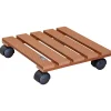 Wagner Pflanzenroller 29 x 29 x 8 cm braun