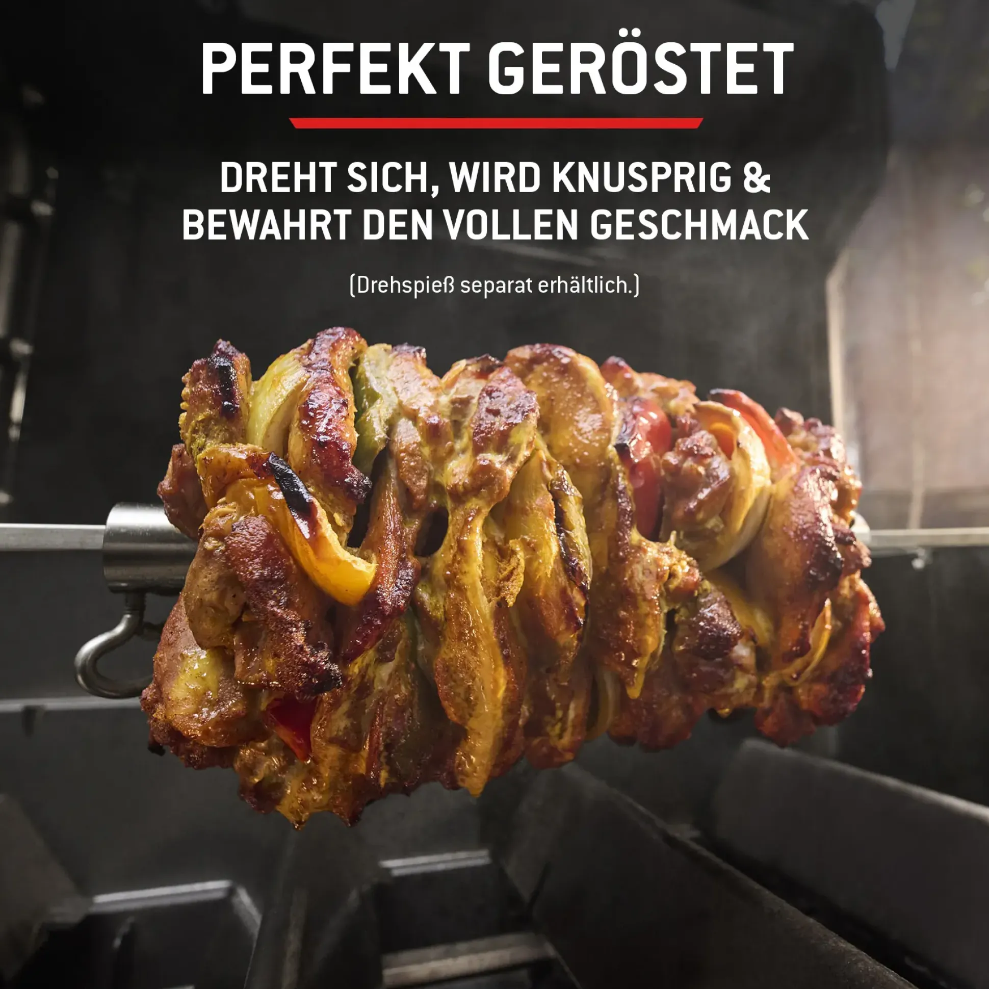 Weber Gasgrill Spirit E-335, Grillfläche: 52 x 44 cm