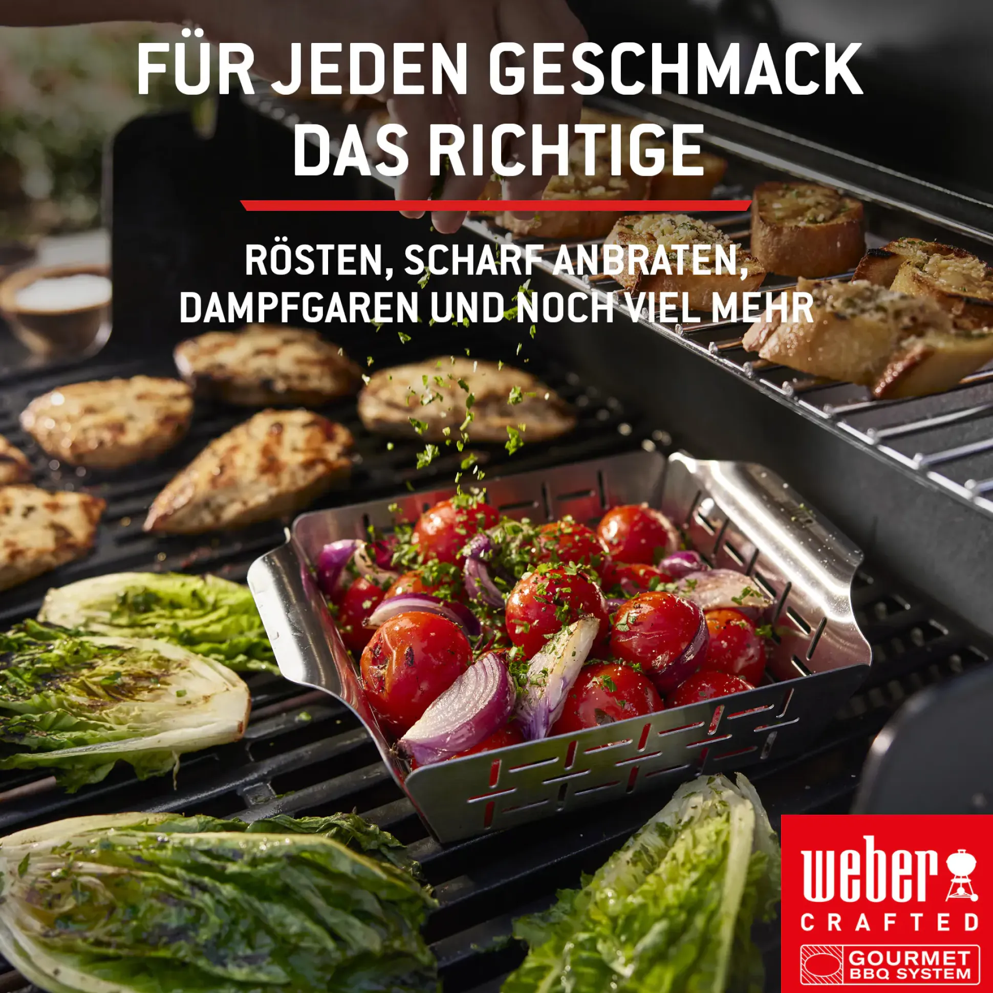 Weber Gasgrill Spirit E-335, Grillfläche: 52 x 44 cm