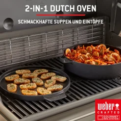 Weber Gasgrill Spirit E-335, Grillfläche: 52 x 44 cm