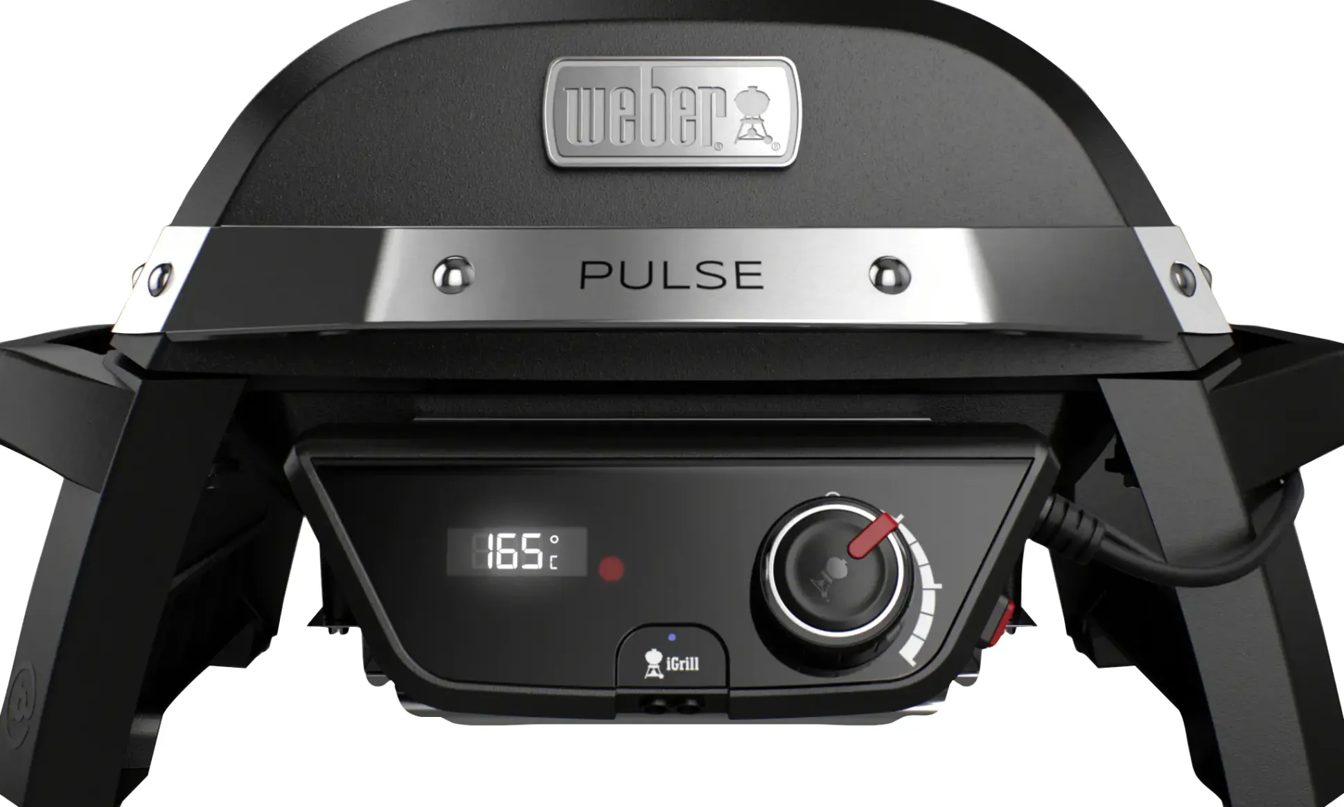 Weber PULSE 1000 Elektrogrill Black Grillfläche: 41 x 31 cm