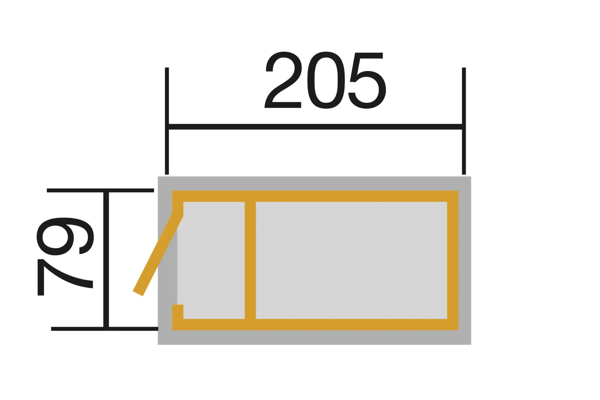 Weka Hochbeet 21 205 x 80 x 81 cm schwedenrot mit Noppenbahn, Wühlmausschutz
