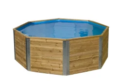 Weka Massivholzpool-Set Antigua Ø 325 x 116 cm inkl. Filteranlage