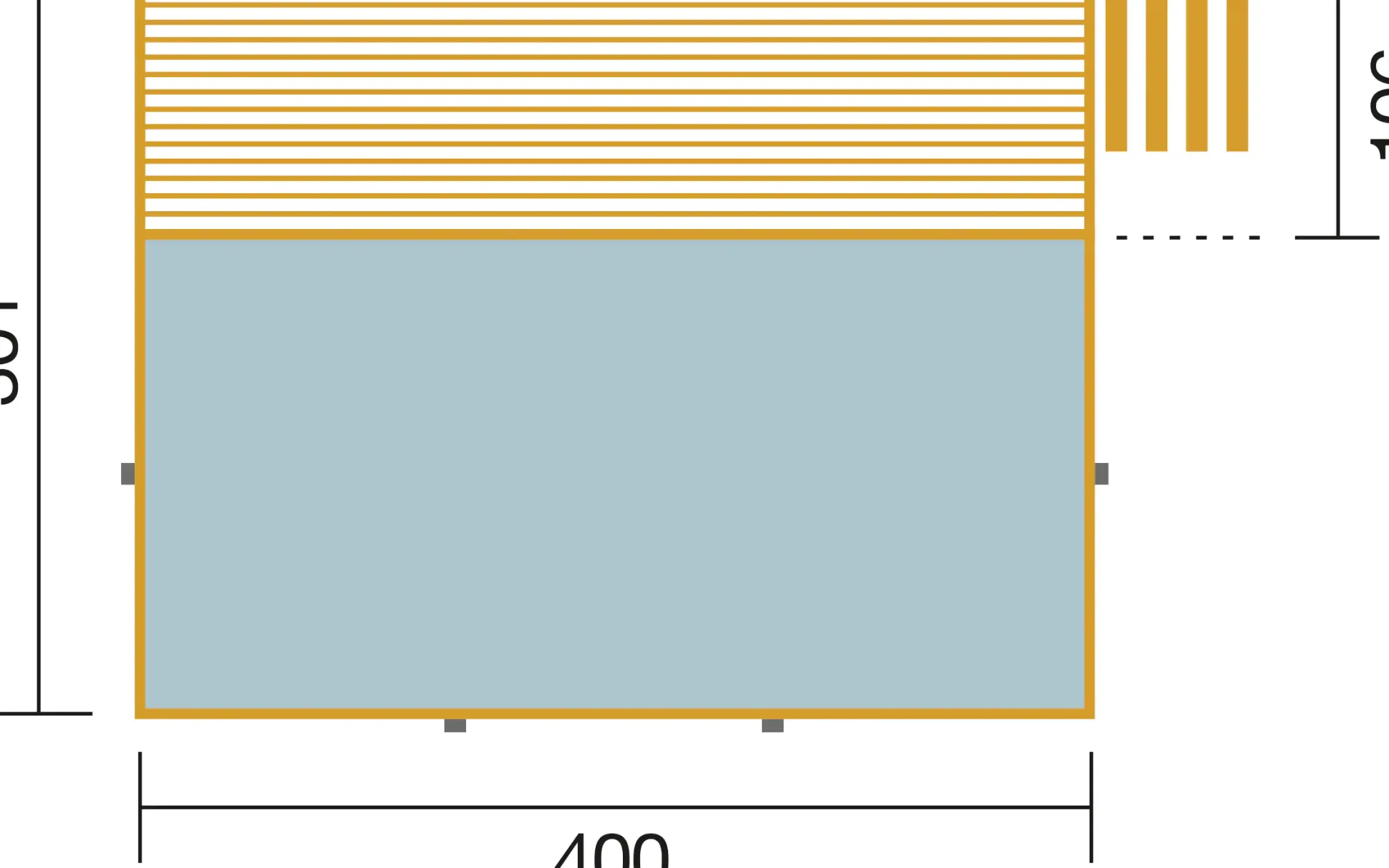Weka Massivholzpool-Set Mosaik 595 Gr. 1 400 x 301 x 116 cm inkl. Sandfilteranlage